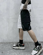Load image into Gallery viewer, Men’s Oversized Techwear Streetwear Shorts - Clothing Men

