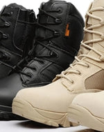 Load image into Gallery viewer, Black Combat Boots Aesthetic - Men - Sneakers - Streetwear -
