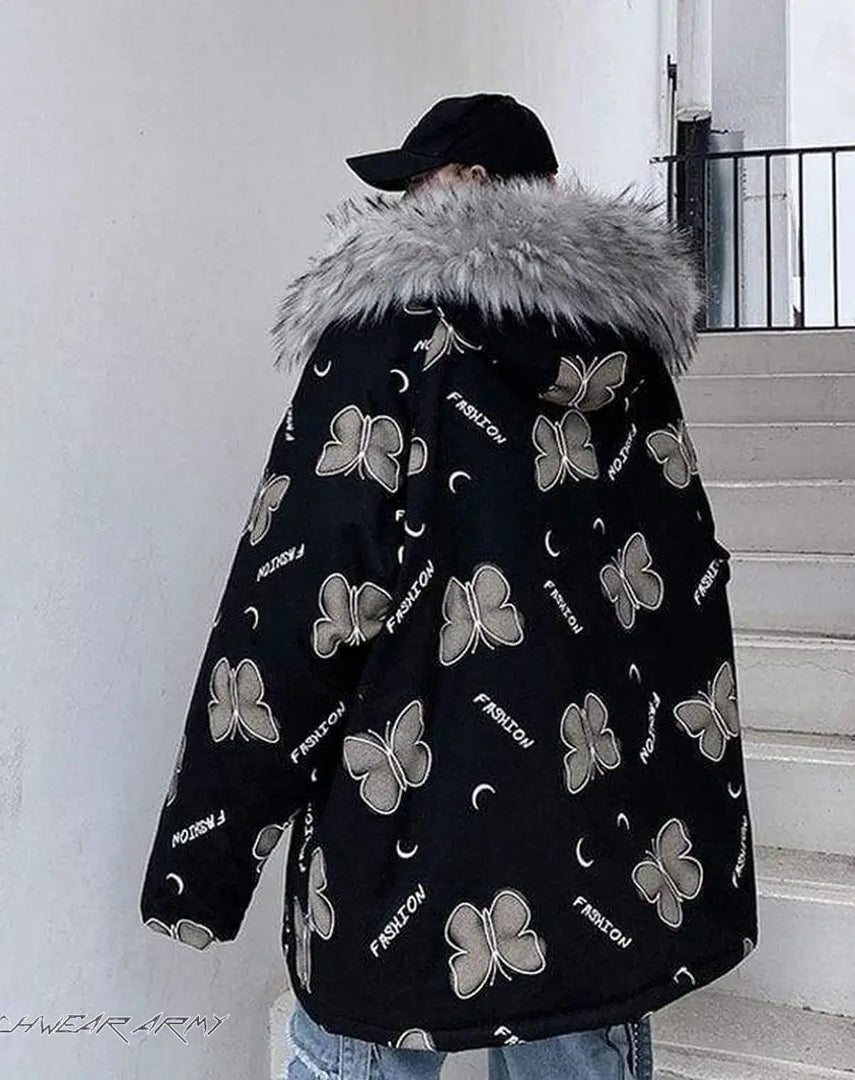 Butterfly Winter Jacket - Clothing - Men - Techwear
