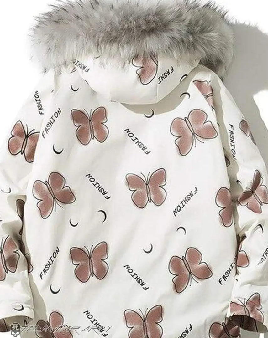 Butterfly Winter Jacket - Clothing - Men - Techwear