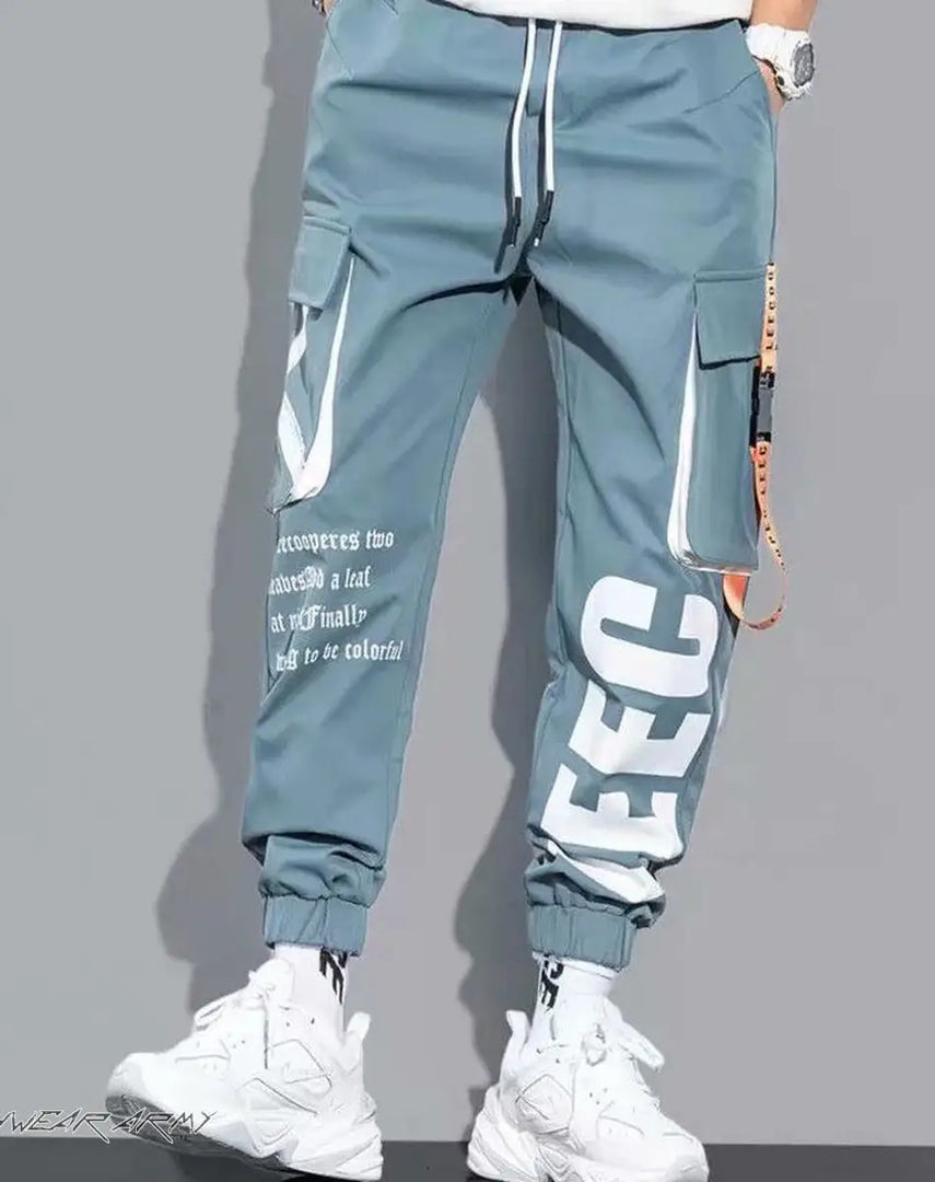 Cyberpunk Cargo Pants - Streetwear - Sweatpants