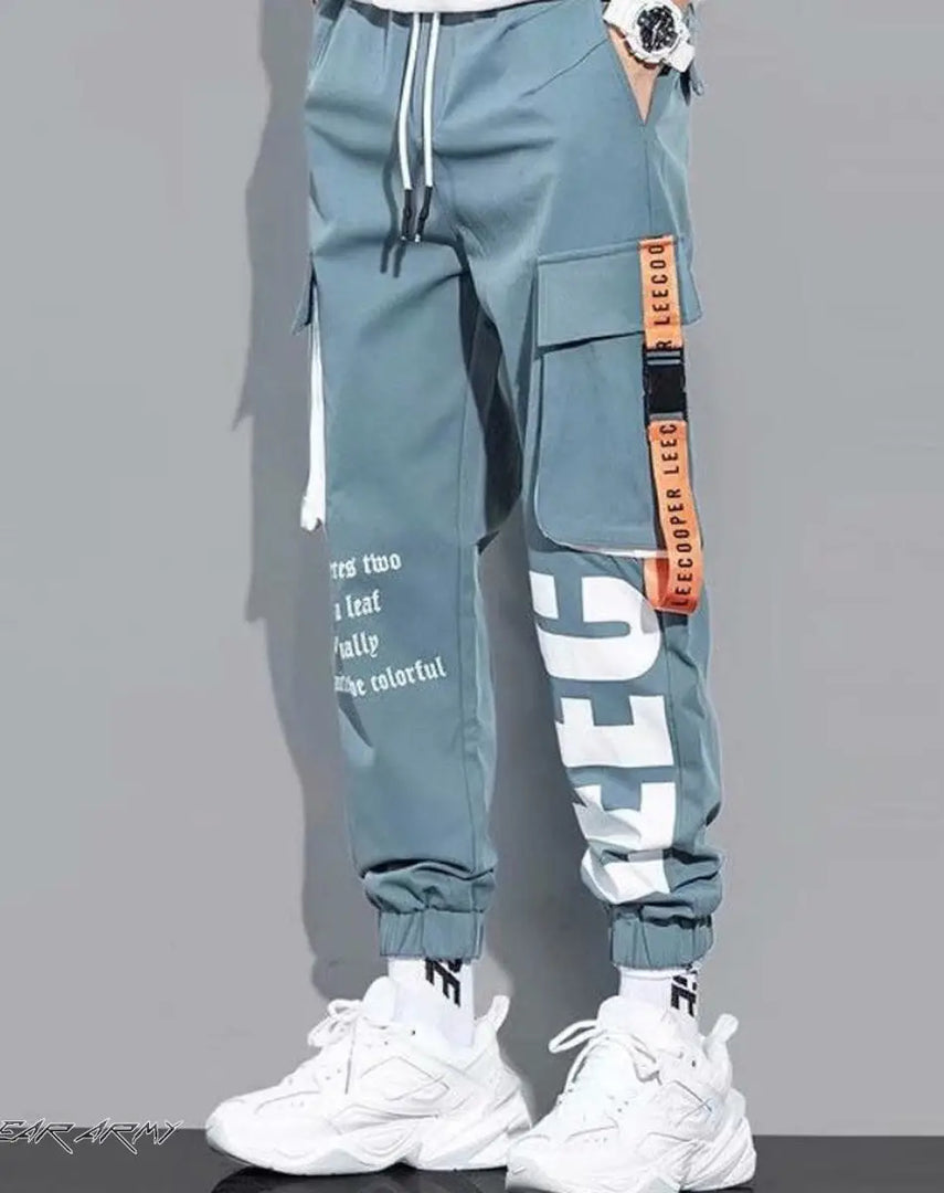 Cyberpunk Cargo Pants - Streetwear - Sweatpants