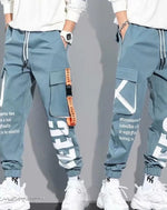 Load image into Gallery viewer, Cyberpunk Cargo Pants - Streetwear - Sweatpants