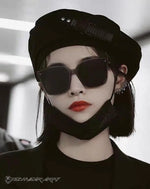 Load image into Gallery viewer, Cyberpunk Techwear Streetwear Women’s Hat - BLACK
