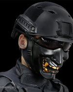 Load image into Gallery viewer, Cyberpunk Techwear Tactical Helmet Mask - Men Ninja Samurai
