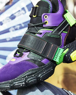 Load image into Gallery viewer, Cyberpunk Purple Techwear Streetwear Sneakers - Shoes
