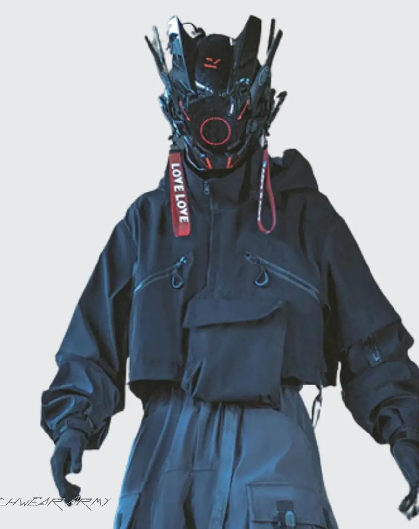 Cyberpunk Techwear Hoodie - Clothing - Men - Women