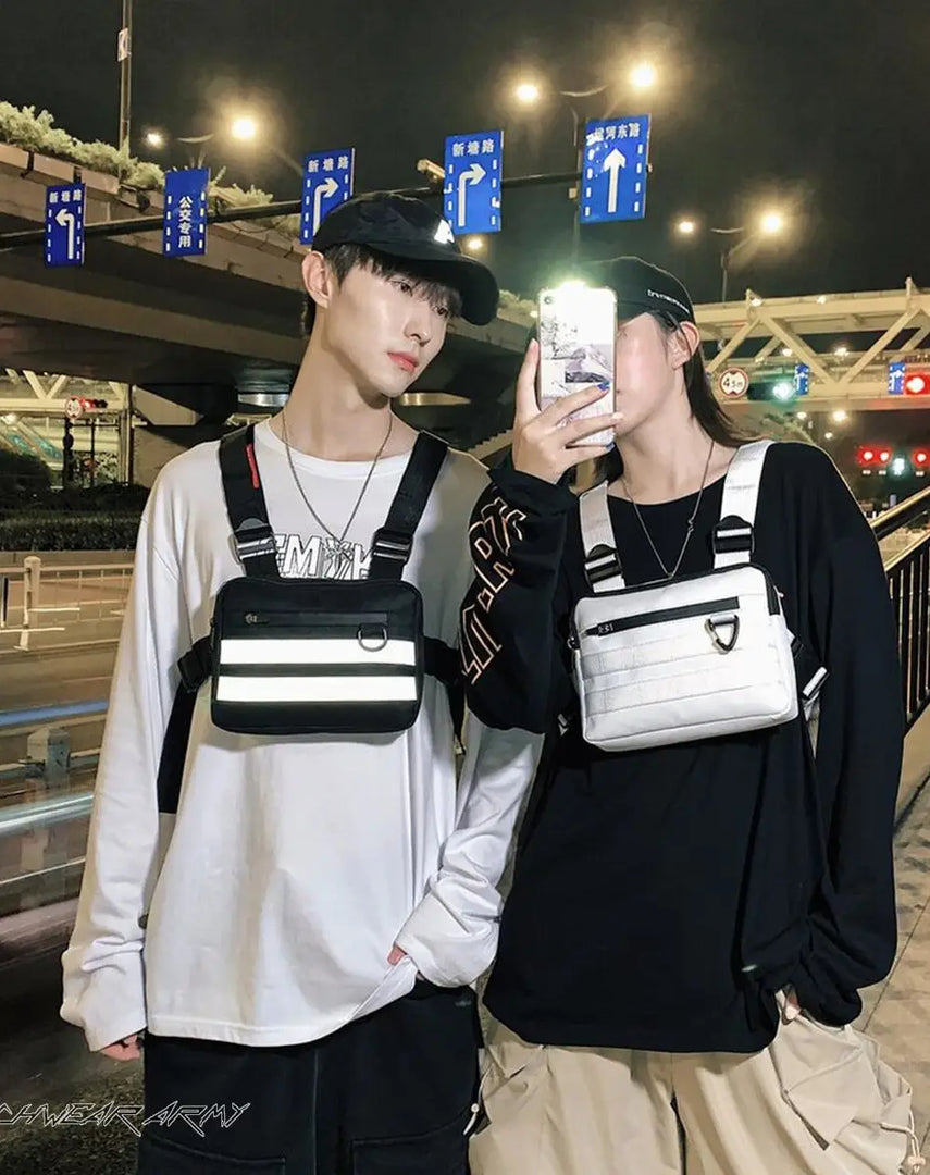 Fashion Chest Bag - Backpacks - Men - Streetwear - Techwear