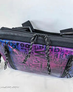 Load image into Gallery viewer, Holographic Techwear Streetwear Crossbody Bag - Backpacks
