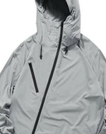 Load image into Gallery viewer, Grey Techwear Windbreaker - Clothing - Jacket - Men - Women