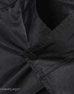 Load image into Gallery viewer, Men’s Asymmetric Black Techwear Streetwear Shirt
