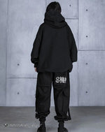 Load image into Gallery viewer, High Collar Techwear Hoodie - Hoodies - Men - Streetwear