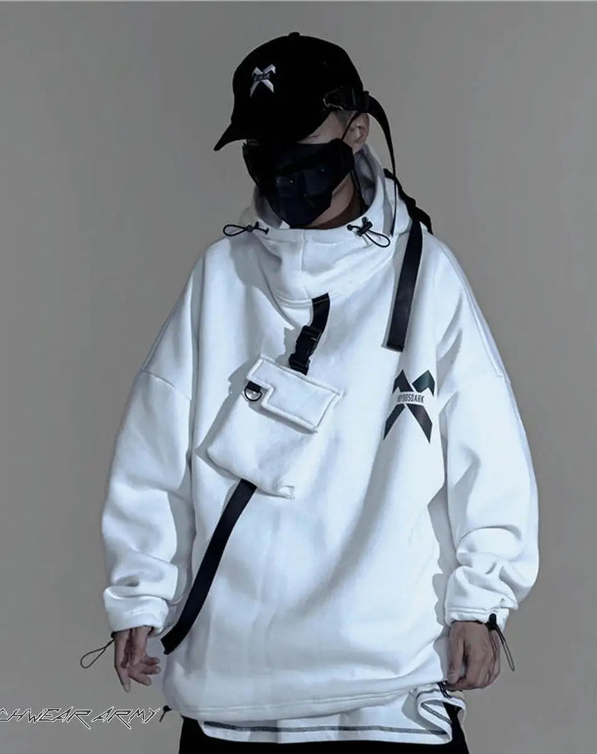 Hoodie Cyberpunk - Clothing - Men - Techwear