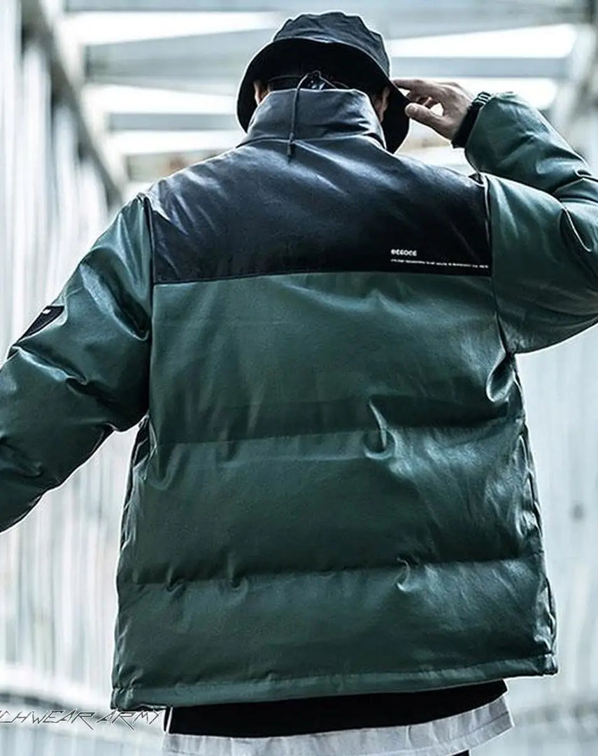 Japanese High Collar Jacket - Coat - Harajuku - Men -