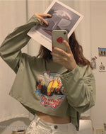 Load image into Gallery viewer, Harajuku Oversized Graphic Streetwear Sweater - Hoodie
