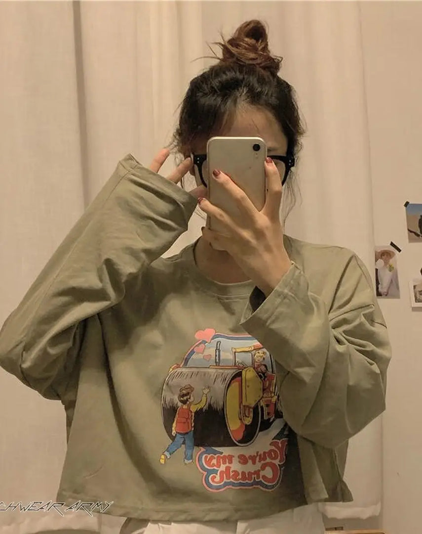 Japanese Streetwear Sweatshirt - Harajuku - Hoodie - Sweater