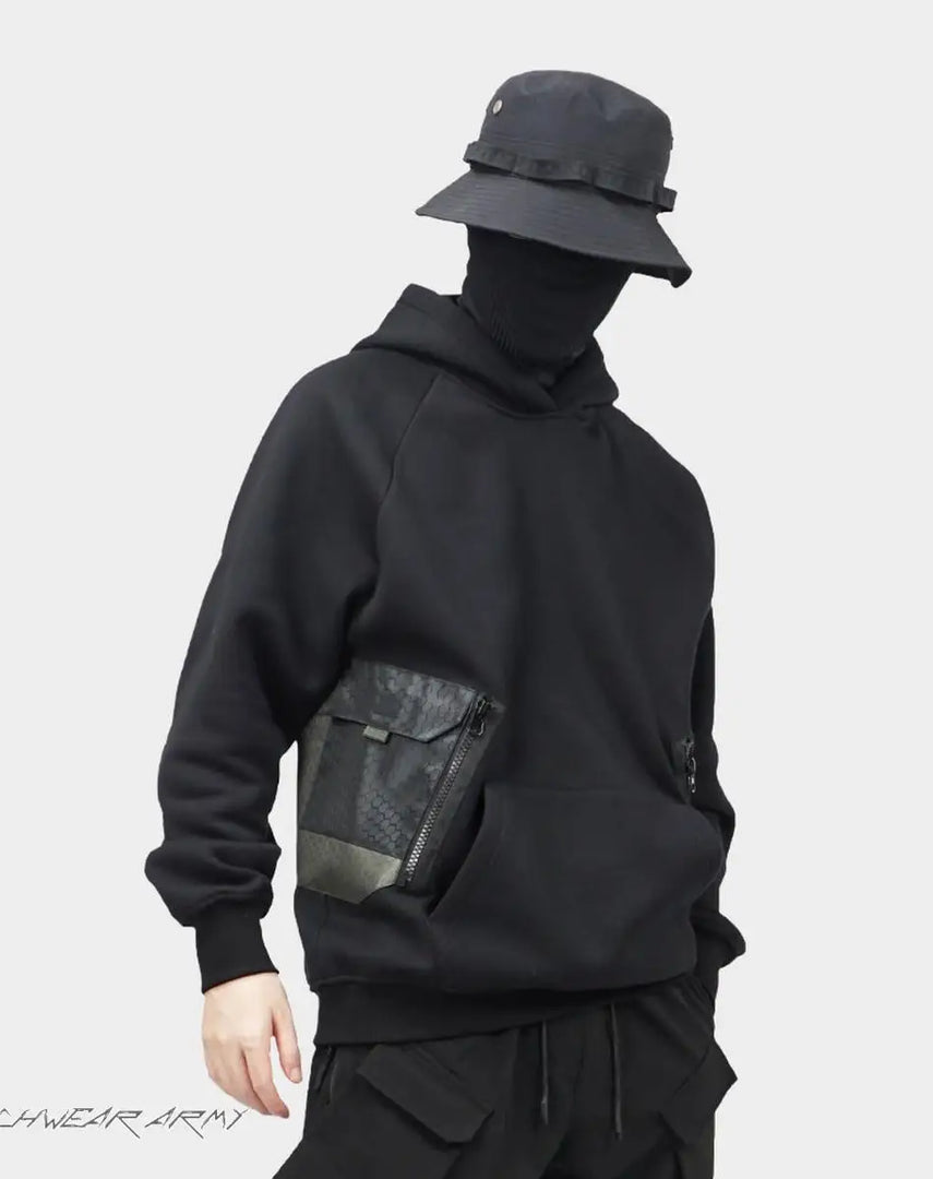 Multi Pocket Hoodie - Hoodies - Jacket - Streetwear -