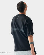 Load image into Gallery viewer, Men’s Black Layered Techwear Streetwear Shirt - Men Women
