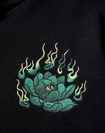 Load image into Gallery viewer, Men’s Embroidered Dragon Techwear Hoodie - Clothing Men
