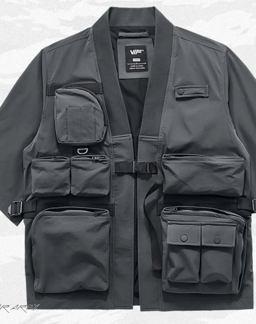 Men’s Ninja Techwear Tactical Vest Streetwear - Katana