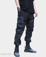 Load image into Gallery viewer, Men’s Techwear Streetwear Tactical Cargo Pants - Men
