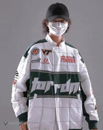 Load image into Gallery viewer, Retro Racing Jacket - Clothing - Men - Techwear - Women