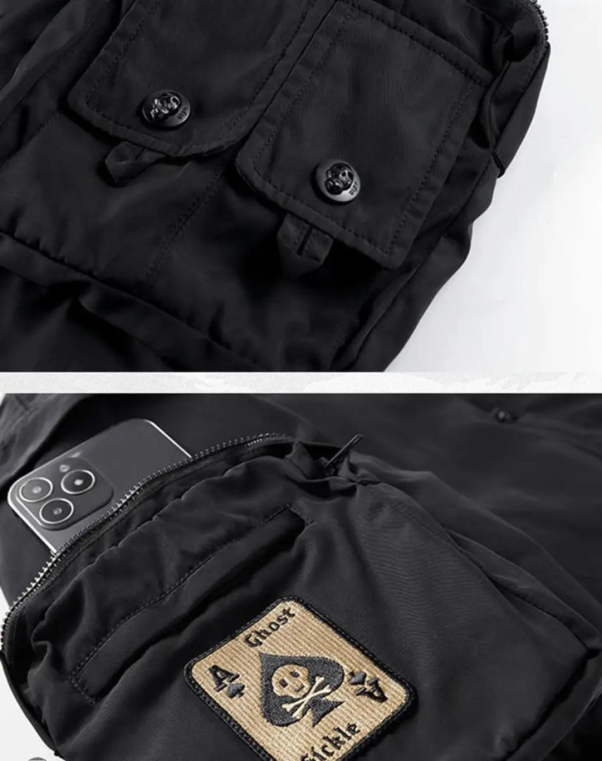 Skull Bomber - Clothing - Jacket - Men - Techwear
