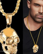 Load image into Gallery viewer, Skull Necklace - Jewelry - Katana - Sunglasses - Techwear