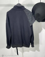 Load image into Gallery viewer, Men’s Asymmetric Zippered Techwear Jacket - ONE SIZE
