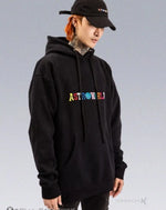 Load image into Gallery viewer, Astroworld Graphic Black Hoodie Men’s Streetwear
