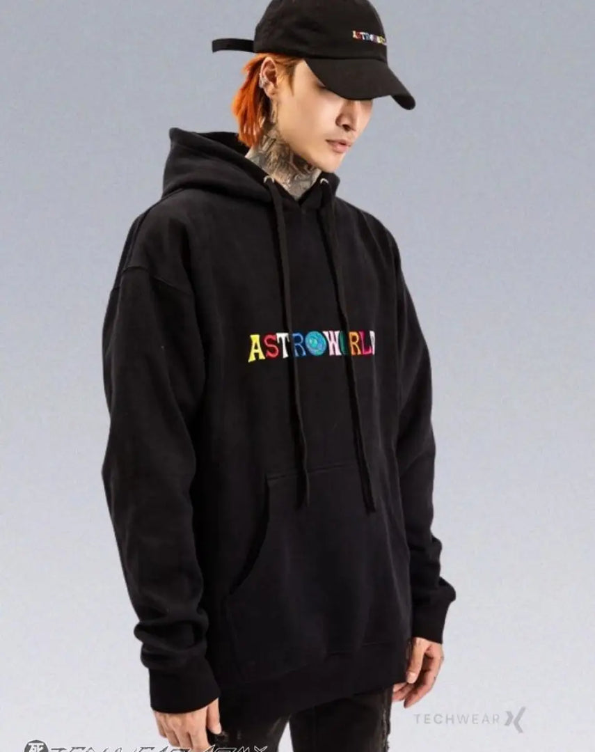 Astroworld Graphic Black Hoodie Men’s Streetwear