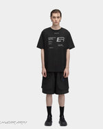 Load image into Gallery viewer, Men’s Black Techwear Streetwear Cargo Shorts - Men Pants

