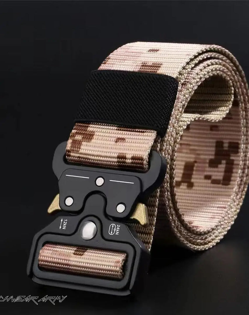 Techwear Camouflage Belt With Tactical Straps - DEFAULT