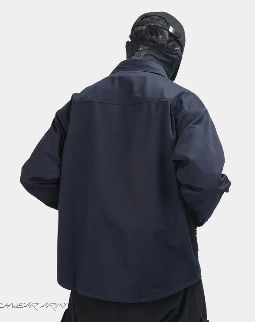 Tactical Shirt With Pocket - Trench Coat