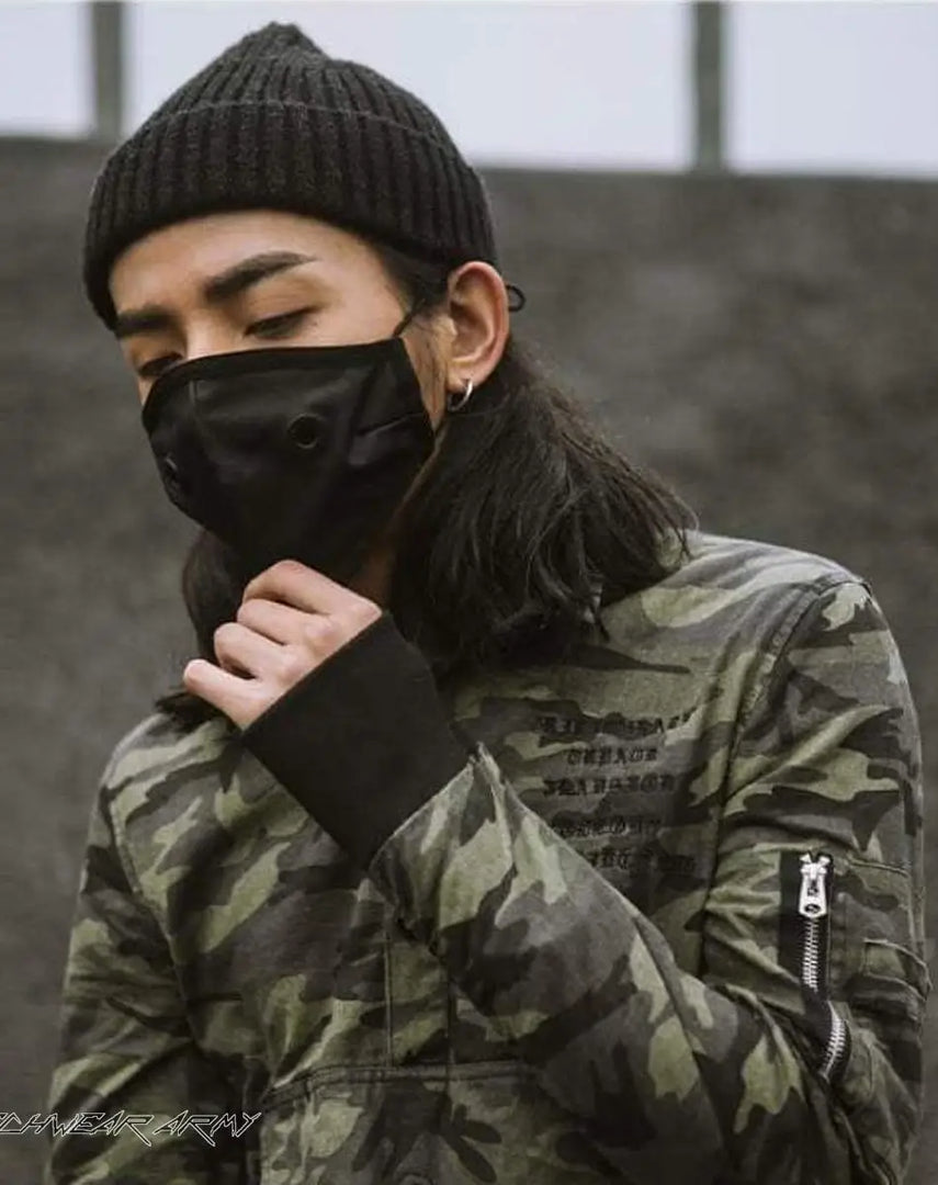 Men’s Camouflage Techwear Streetwear Jacket - Cyberpunk