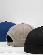Load image into Gallery viewer, Men’s Techwear Streetwear Black Docker Hat - Dockers Men
