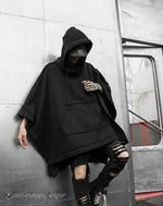 Load image into Gallery viewer, Techwear Cyberpunk Hoodie - BLACK / ONESIZE - Hoodies - Men
