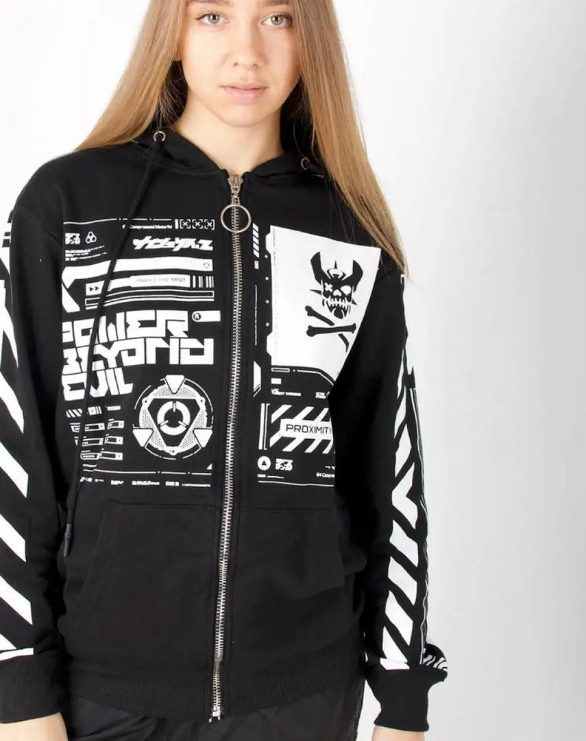 Techwear Jacket Womens - Cyberpunk - Hoodie - Women