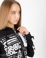 Load image into Gallery viewer, Women’s Cyberpunk Techwear Hoodie Jacket Black - Women
