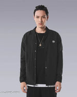 Load image into Gallery viewer, Men’s Japanese Kanji Techwear Streetwear Jacket
