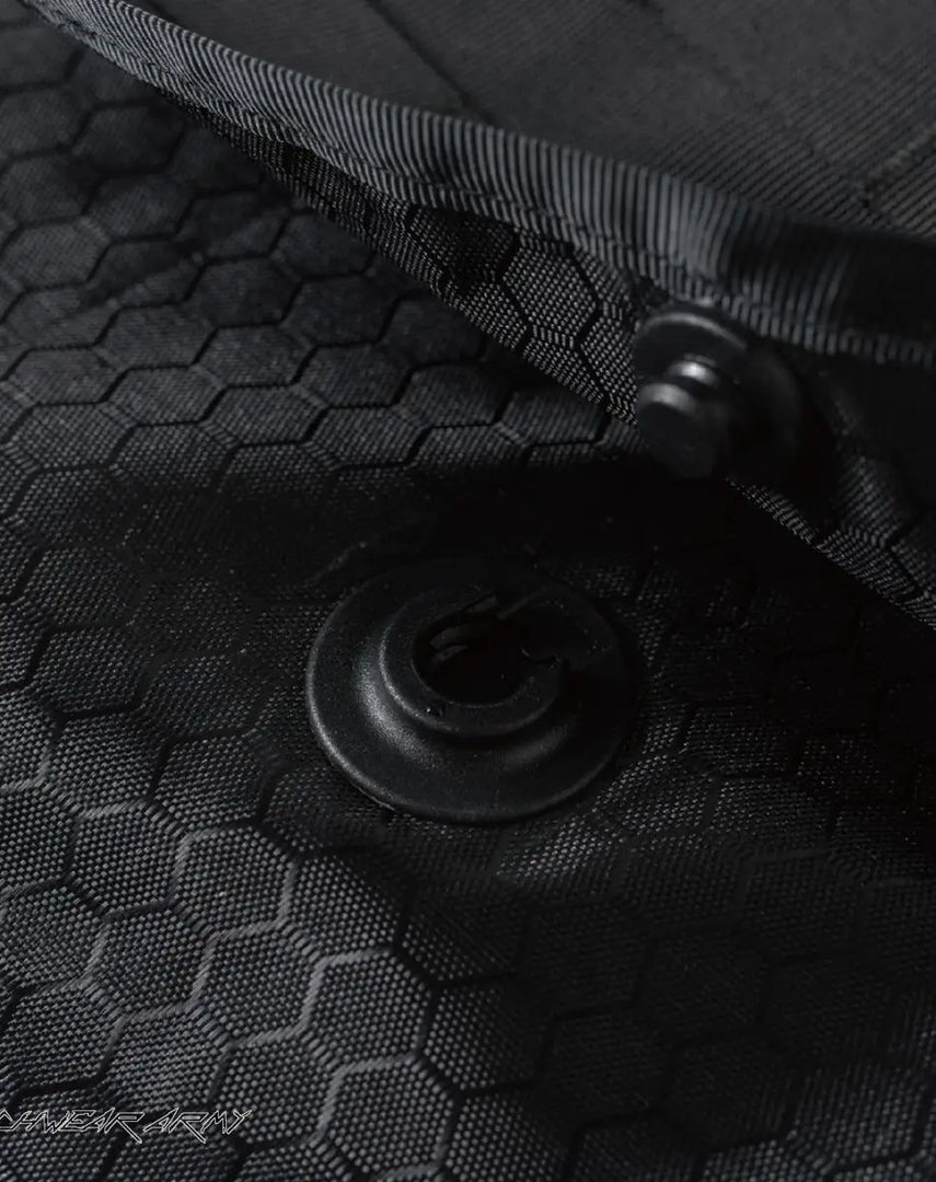 Techwear Tactical Crossbody Bag Black - DEFAULT TITLE
