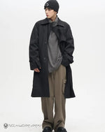 Load image into Gallery viewer, Men’s Sherpa - lined Black Denim Jacket Techwear
