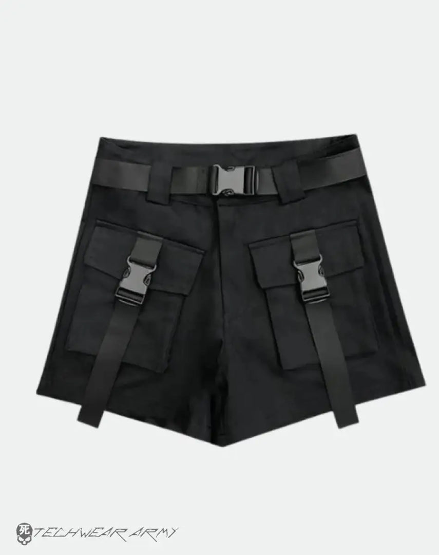 Women’s Techwear Streetwear Cargo Shorts - Clothing Short