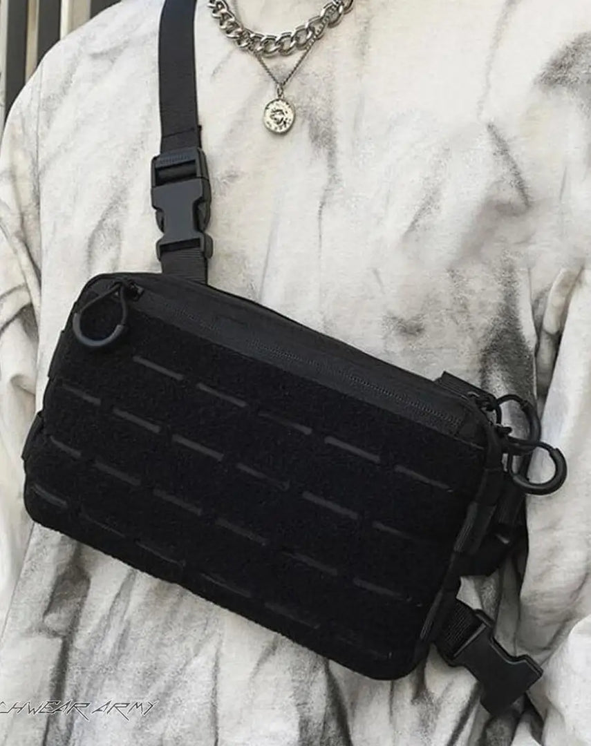 Tactical Techwear Streetwear Crossbody Bag - DEFAULT TITLE
