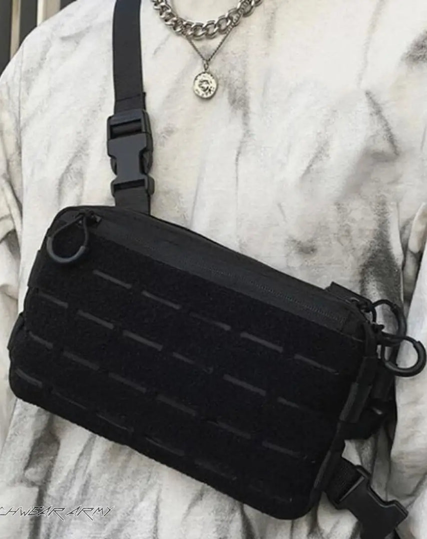 Tactical Techwear Streetwear Crossbody Bag - DEFAULT TITLE