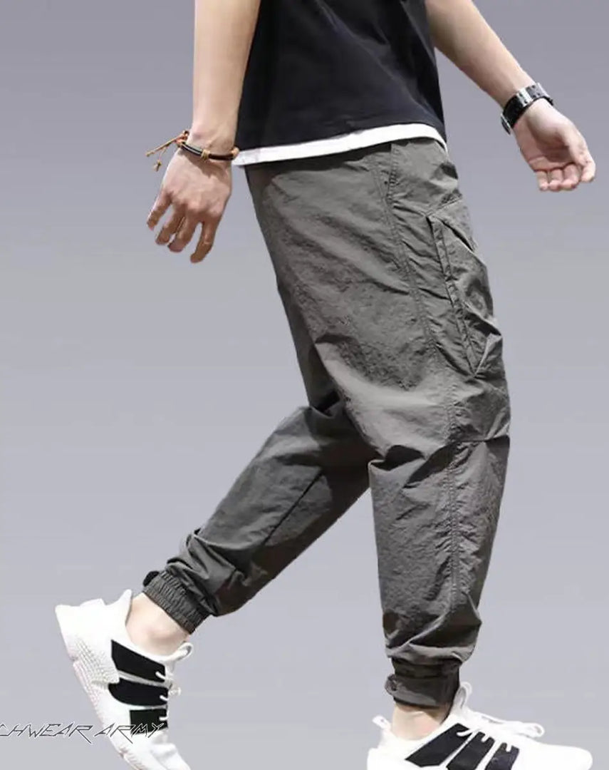 Techwear Streetwear Pants - Denim - Sweatpants