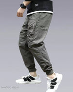 Load image into Gallery viewer, Techwear Streetwear Pants - Denim - Sweatpants