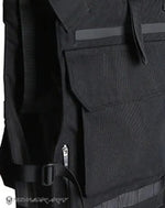 Load image into Gallery viewer, Men’s Black Techwear Tactical Vest Streetwear - ONE SIZE
