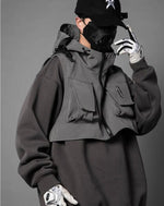 Load image into Gallery viewer, Techwear Waterproof Hoodie - Hoodies - Streetwear