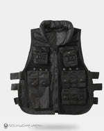 Load image into Gallery viewer, Techwear Tactical Multi - pocket Black Vest - ONE SIZE
